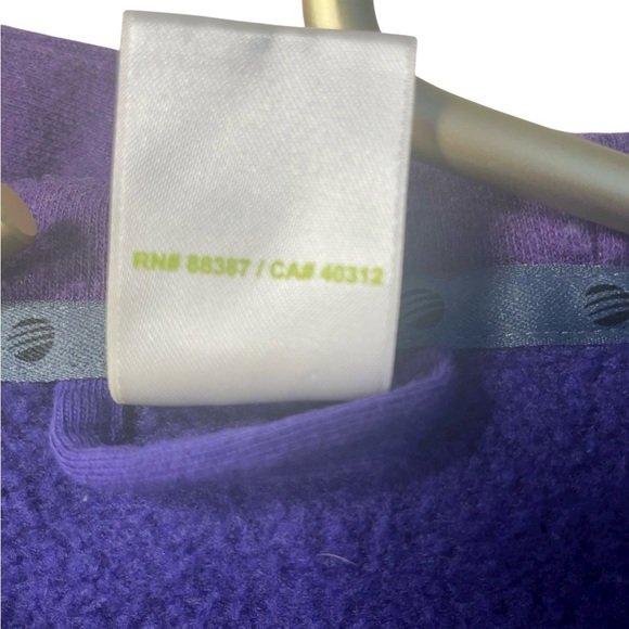 ADIDAS Hoodie – Purple Zip Front, Sz M, RN#88387, EUC - Picture 4 of 6